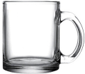 Clear coffee mug (350 ml / 12 oz)