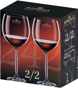 Burgundy Wine Glass Set 900 ml / 32 oz - burgundy